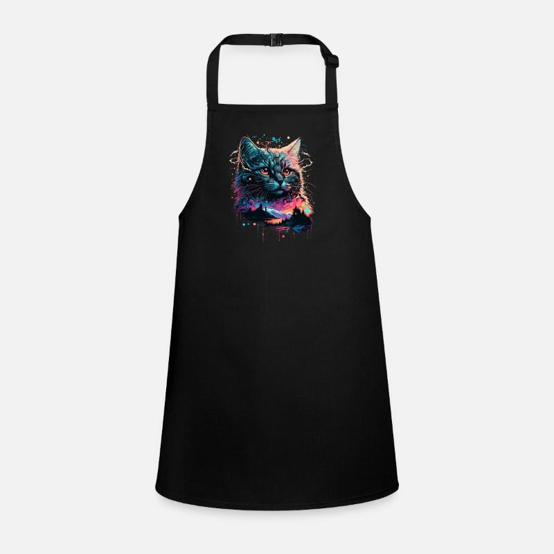 Gaming Cat Children's Apron