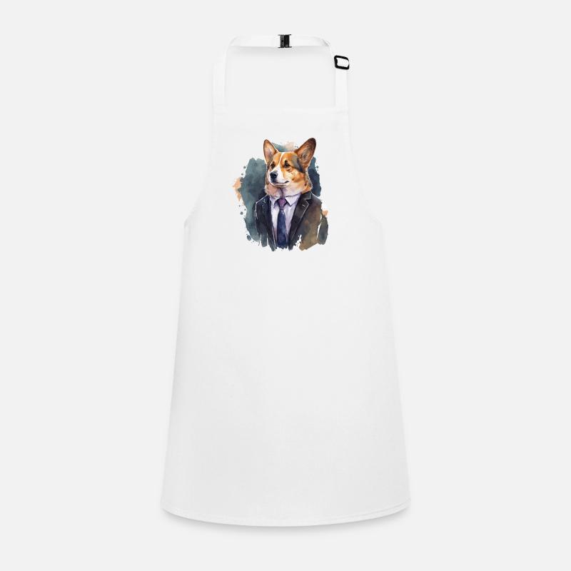 Classy Looks Corgi Children's Apron