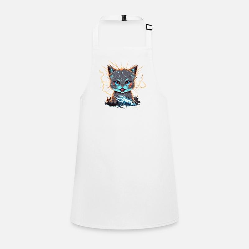 Voltage Cat Children's Apron
