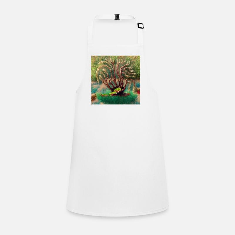 vieil arbre à Pâques Tablier Enfant
