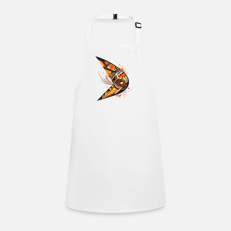 Australian boomerang with ethnic pattern Children's Apron