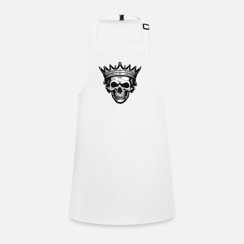 Crown / Skull / Skeleton / Gothic / Horror Children's Apron