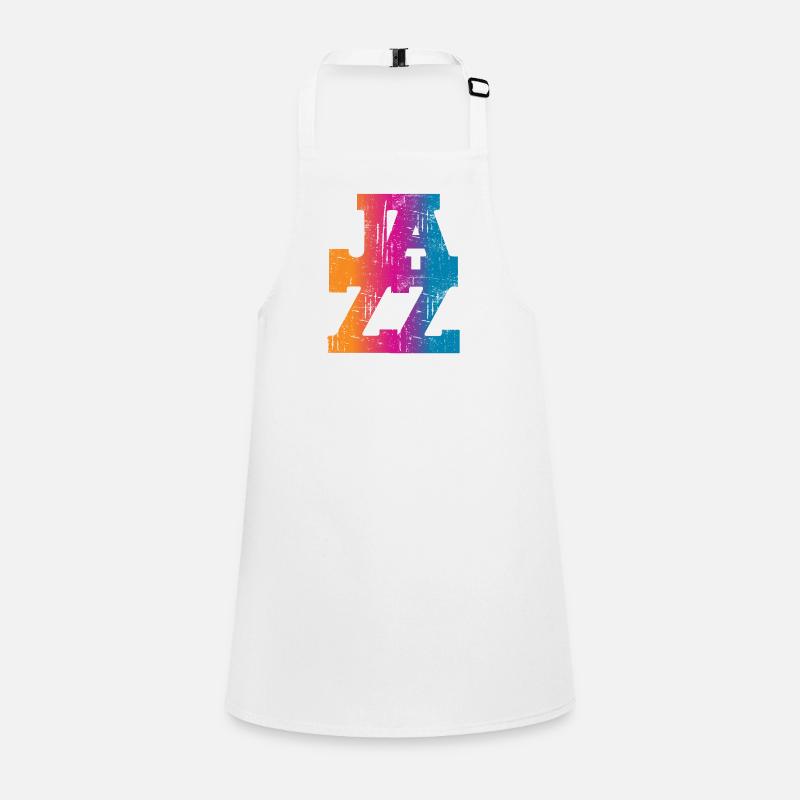 Jazz Music Children's Apron