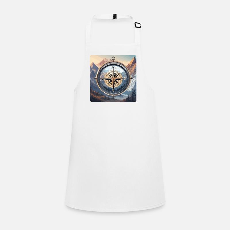 Compass / Cardinal Direction / Travel / Survival Children's Apron