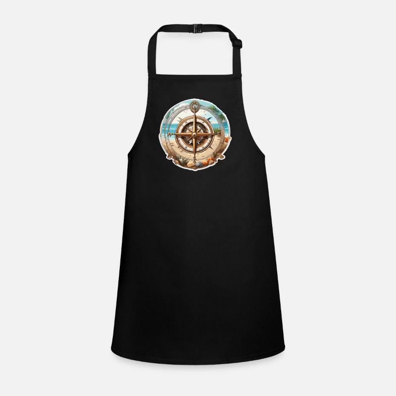 Compass / Cardinal Direction / Travel / Survival Children's Apron