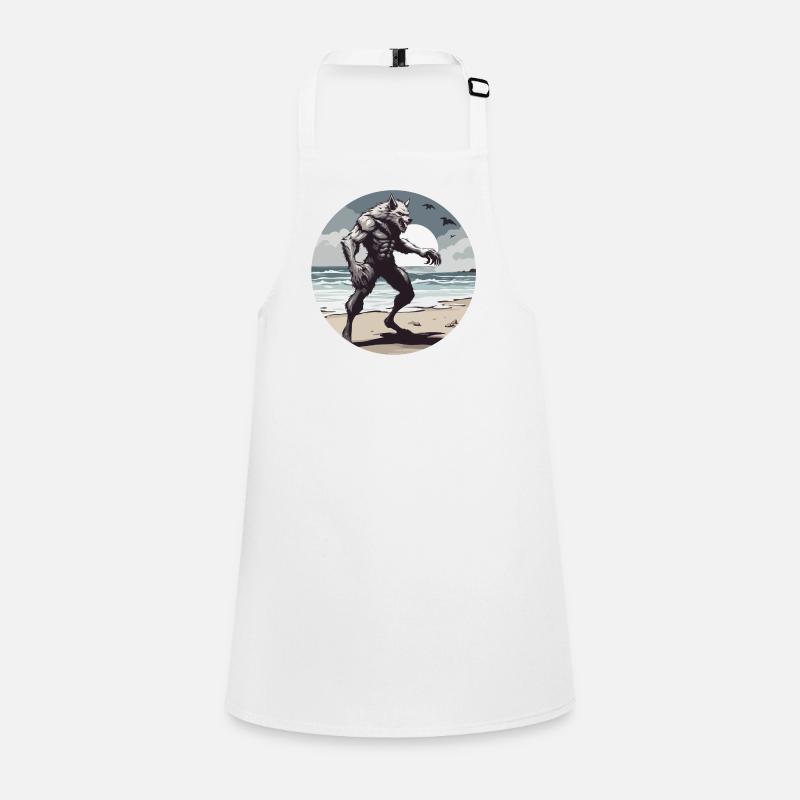 Werewolf / Full Moon / Creature / Transformation / Curse Children's Apron