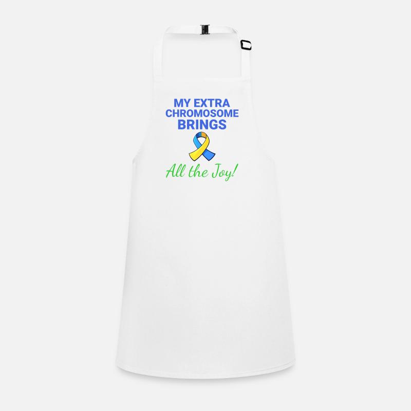 Down Syndrome Awareness Joyful Extra Chromosome Children's Apron