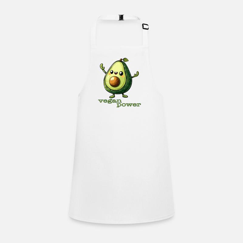 Vegan Power - Avocat Tablier Enfant
