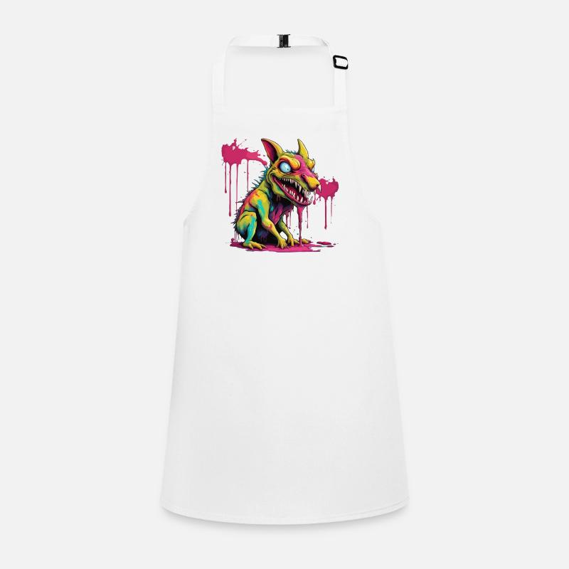 Chupacabra / Sucking Creature / Monster /Spain Children's Apron