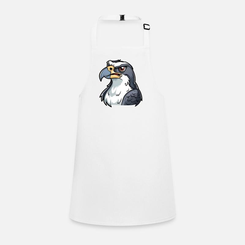 Proud eagle with a strong look Children's Apron