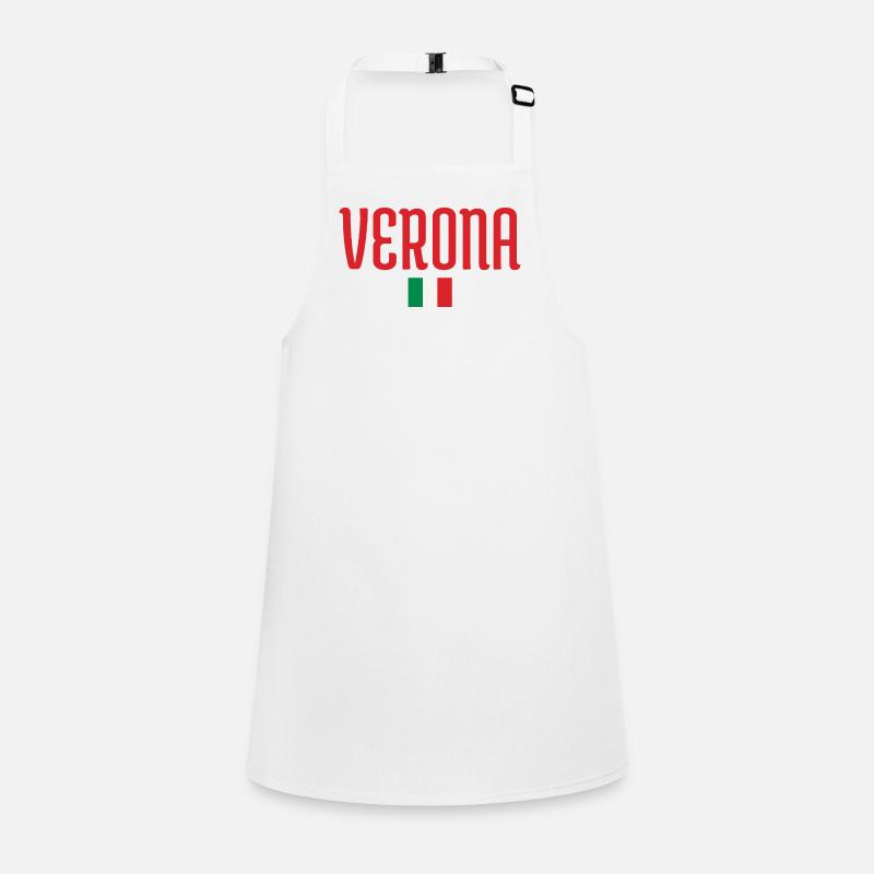 Drapeau de Vérone-Italie Tablier Enfant