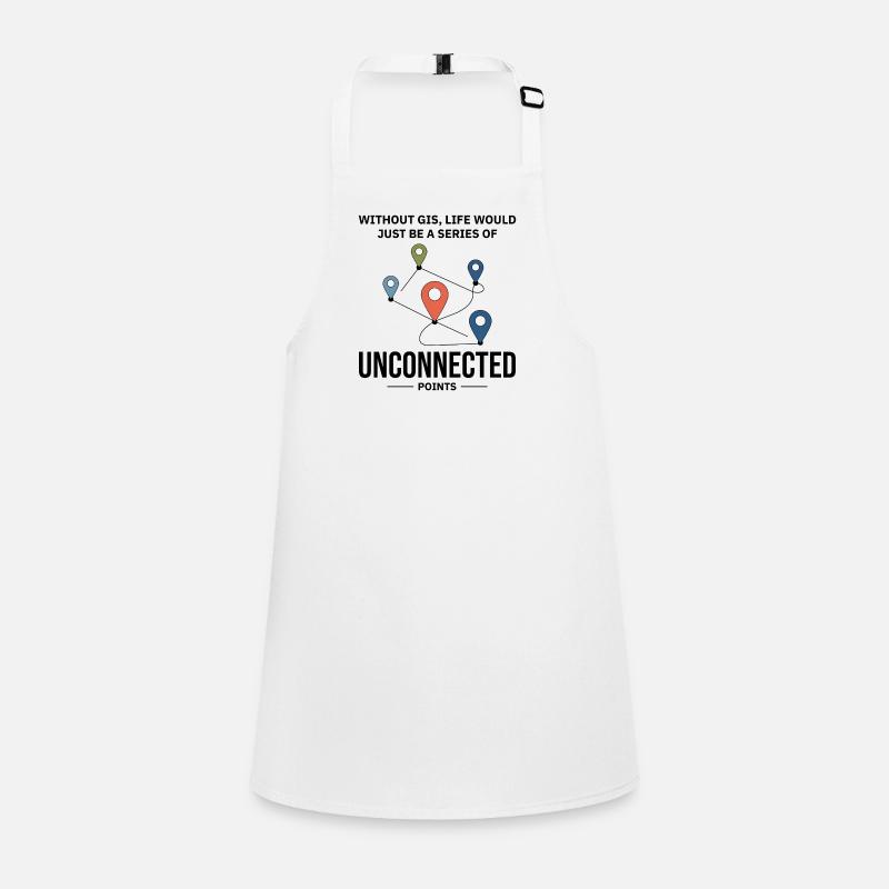 GIS Unconnected Points Map Data Analysis Children's Apron