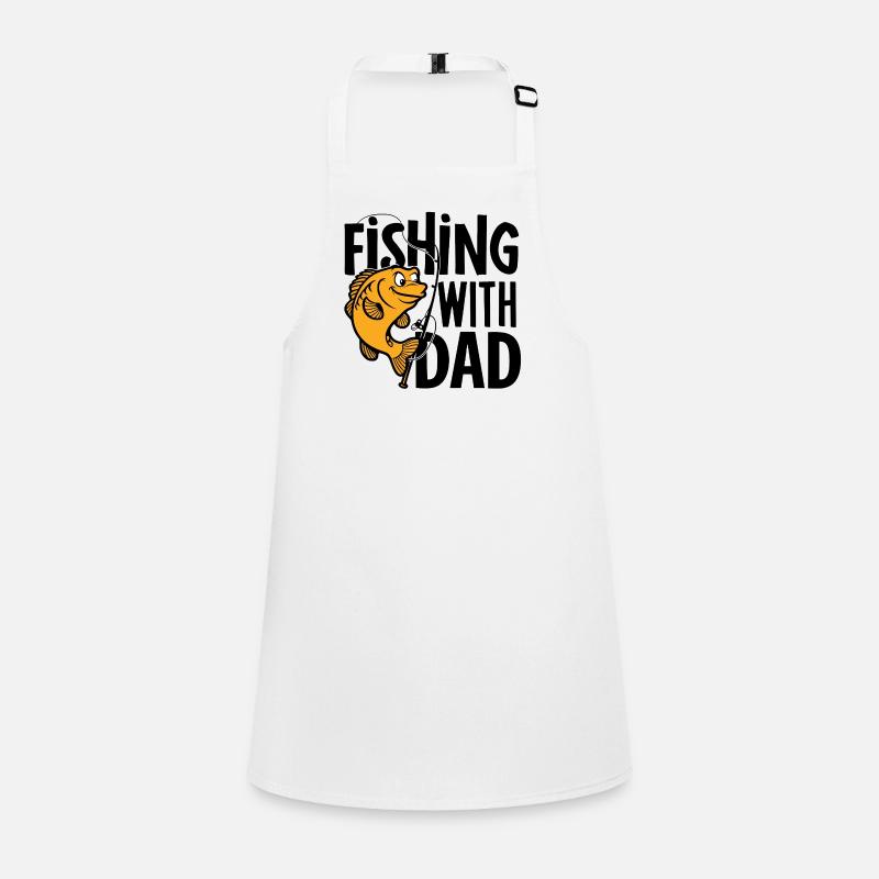Fishing with dad Children's Apron