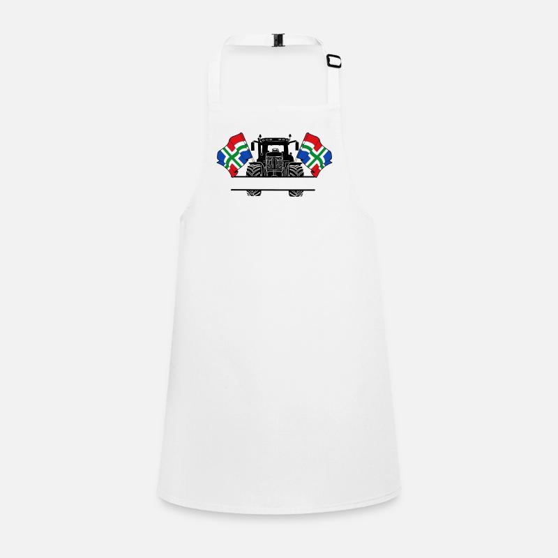 Groningen_Tractor_Custom_Edition Children's Apron