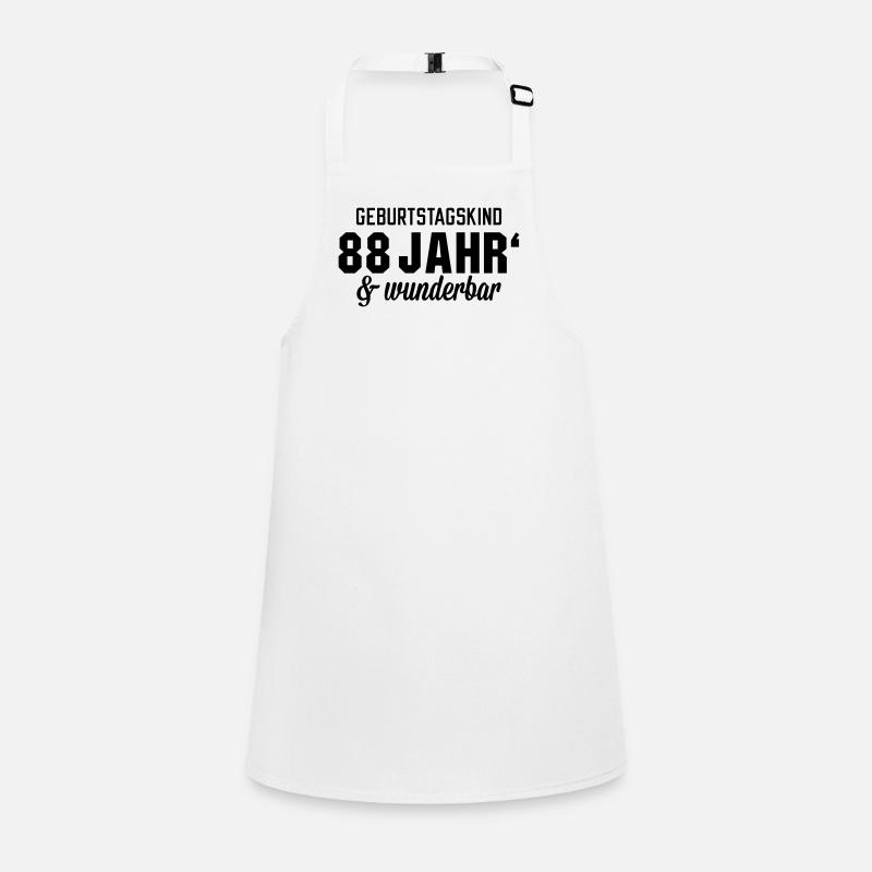 Geburtstagskind 88 wunderbar Schürze für Kinder