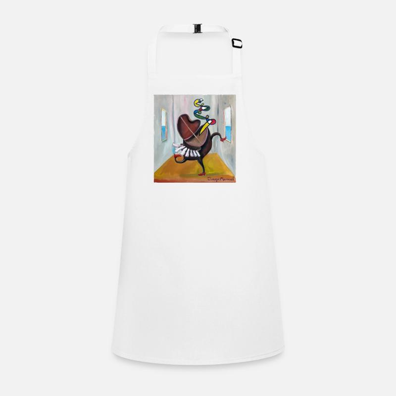 Piano dance Children's Apron