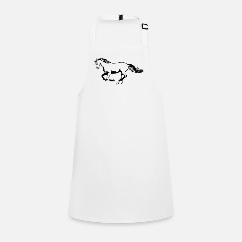 Cheval galopant Tablier Enfant