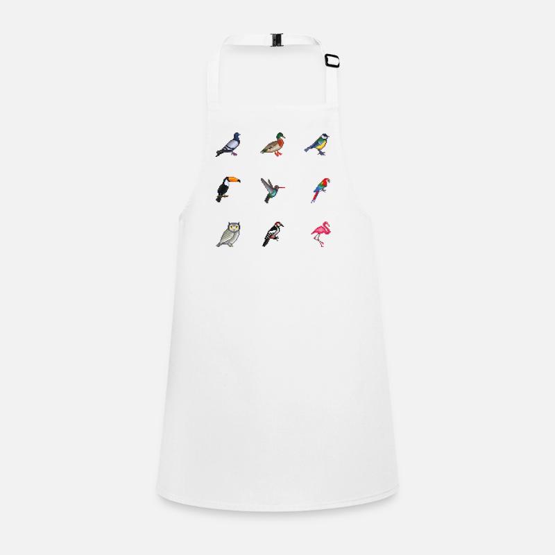 Vögel Schürze für Kinder