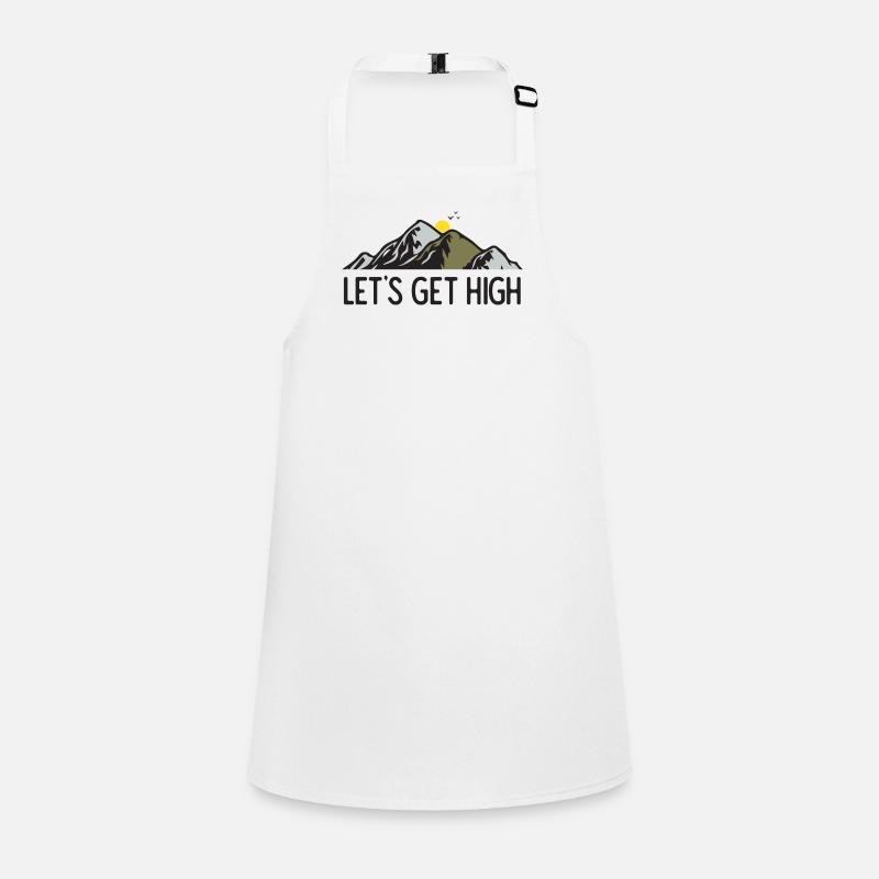 Mountains - Let's Get High Children's Apron
