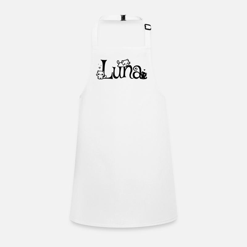 Luna Name First Name Kitten Name Children's Apron