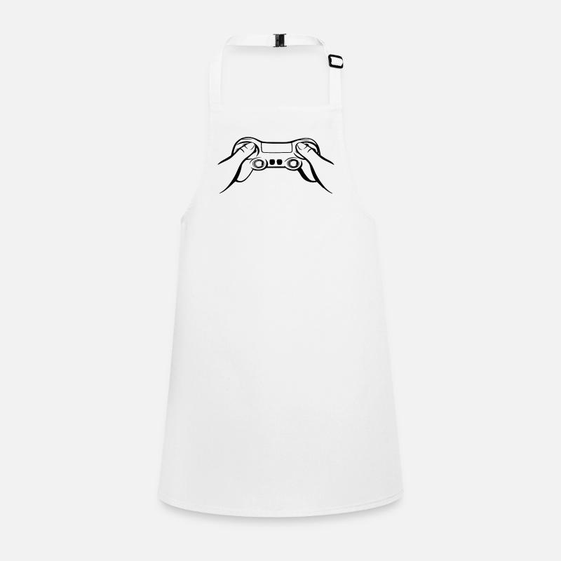 Gamecontroller black Children's Apron