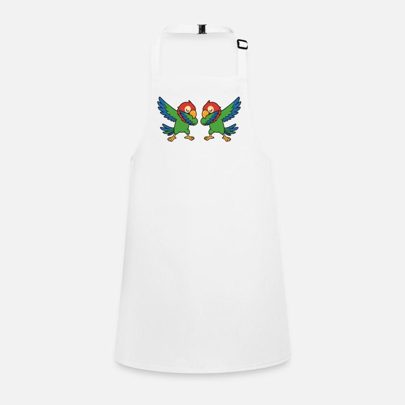 Bande dessinée Parrot Dabbing Tablier Enfant