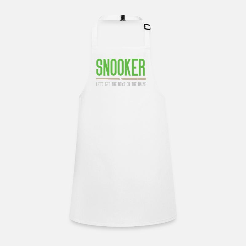 Snooker - Let's get the.boys on the baize Children's Apron