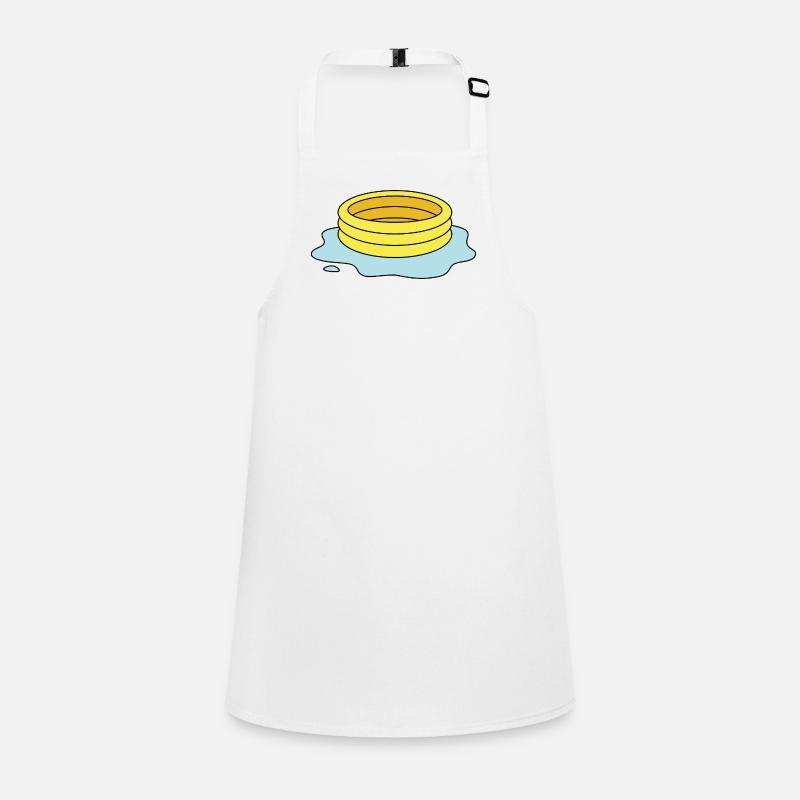 Paddling pool with puddle / leaky paddling pool Children's Apron