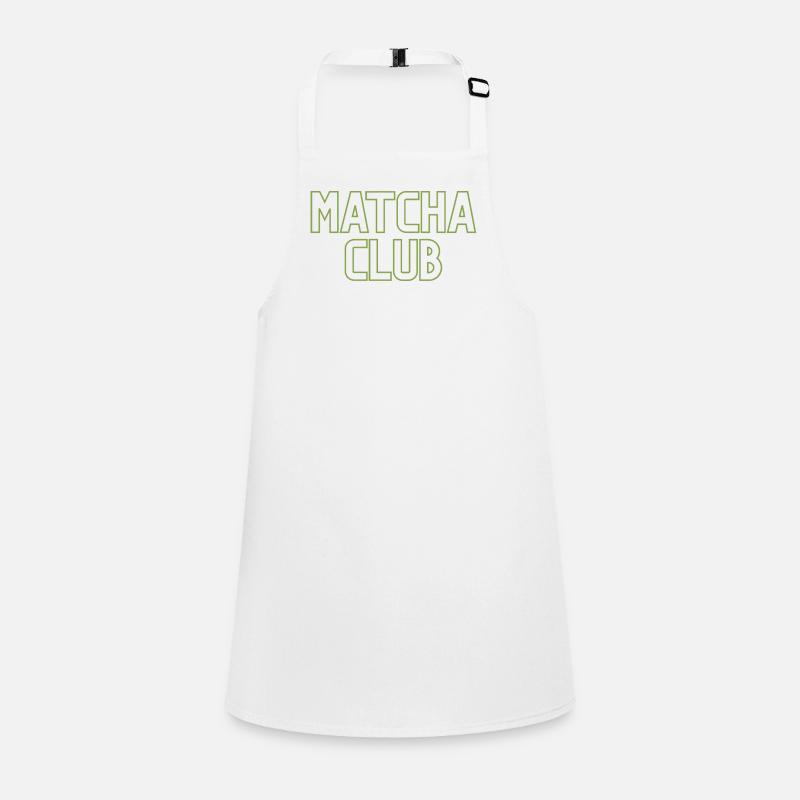 Matcha Club Logo Schürze für Kinder