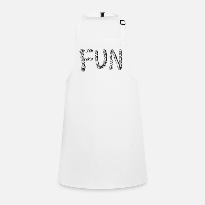 FUN LETTERING Children's Apron
