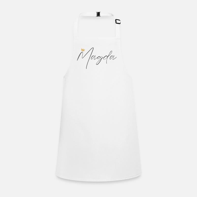 Chemise Princesse Magda – Nom avec la lettre M Tablier Enfant