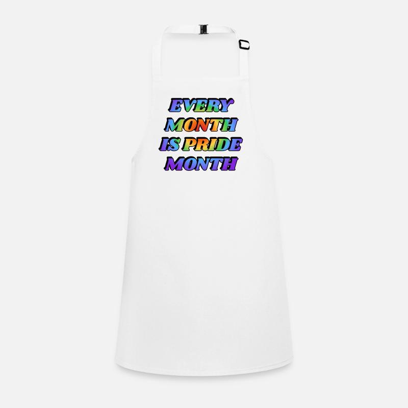 Every month is pride month Children's Apron