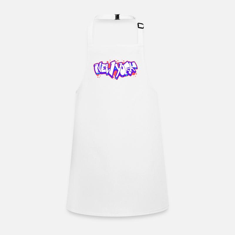 New York Horizontal Graffiti 1 Children's Apron