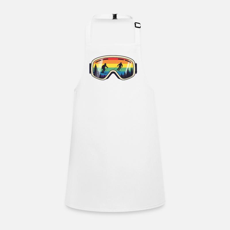 Ski Goggles Arc Ciel Mountain Children's Apron