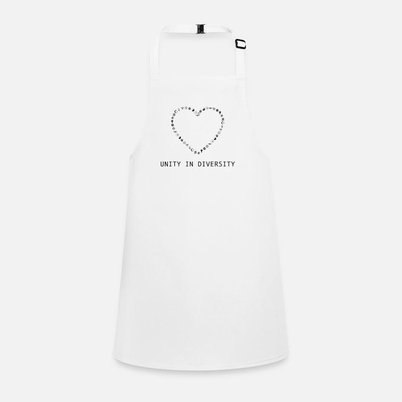 Unity in Diversity Print Religion Freedom Children's Apron