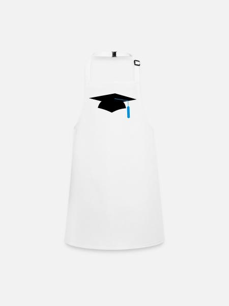 graduation - Tablier Enfant - blanc - Devant