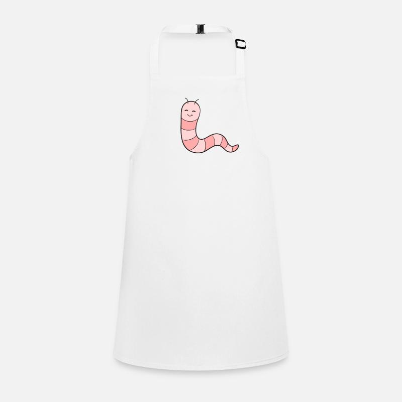 Worm Earthworm Children's Apron