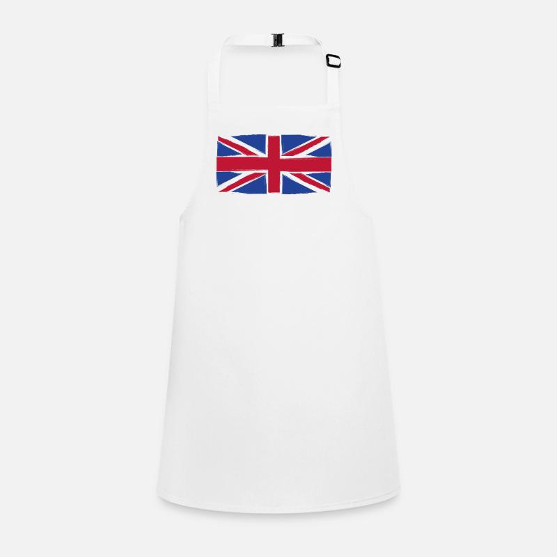 Art du drapeau Grunge Union Jack Tablier Enfant