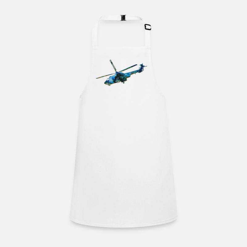Helicopter Heli Children's Apron