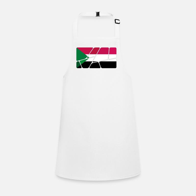 Le Soudan comme drapeau Tablier Enfant