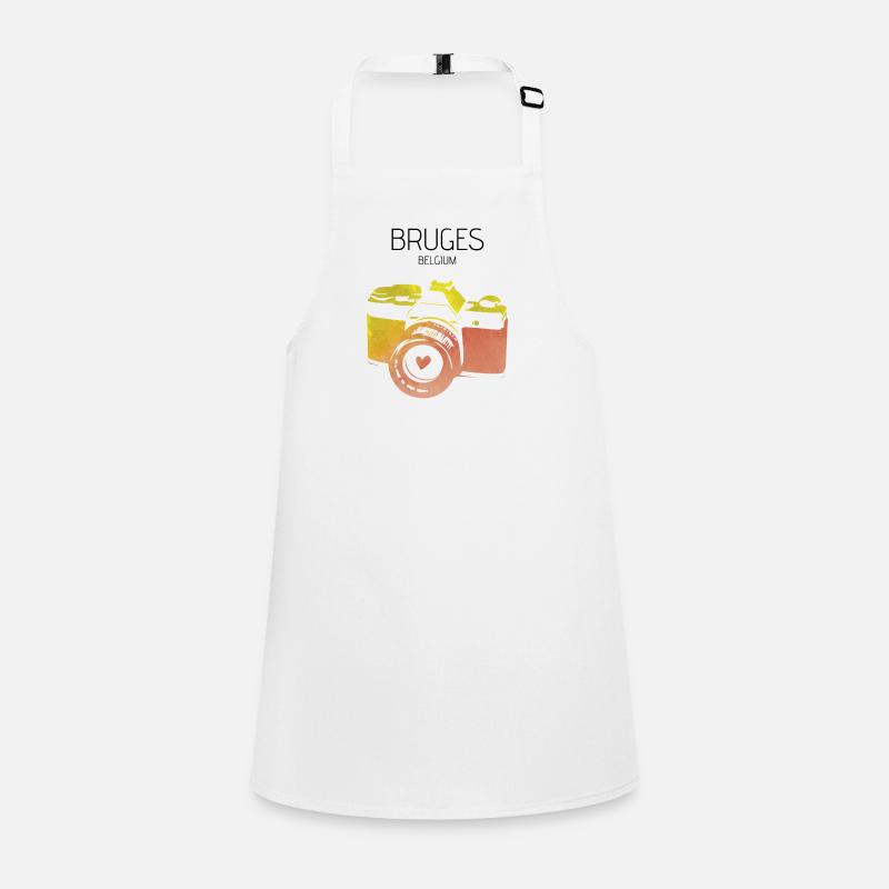 Camera Bruges Belgium Children's Apron