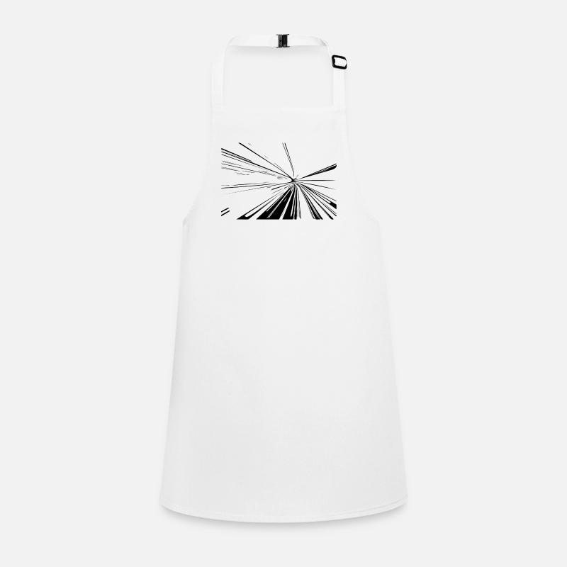 Vector Lines Splash Children's Apron