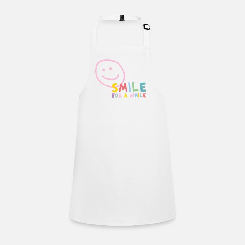 Smile for a while – good mood Children's Apron
