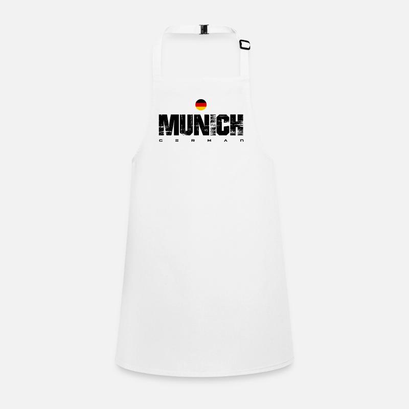 German Flag Circular Emblem Children's Apron