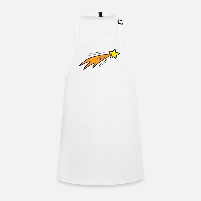Star Trail Neon Rocket Children's Apron