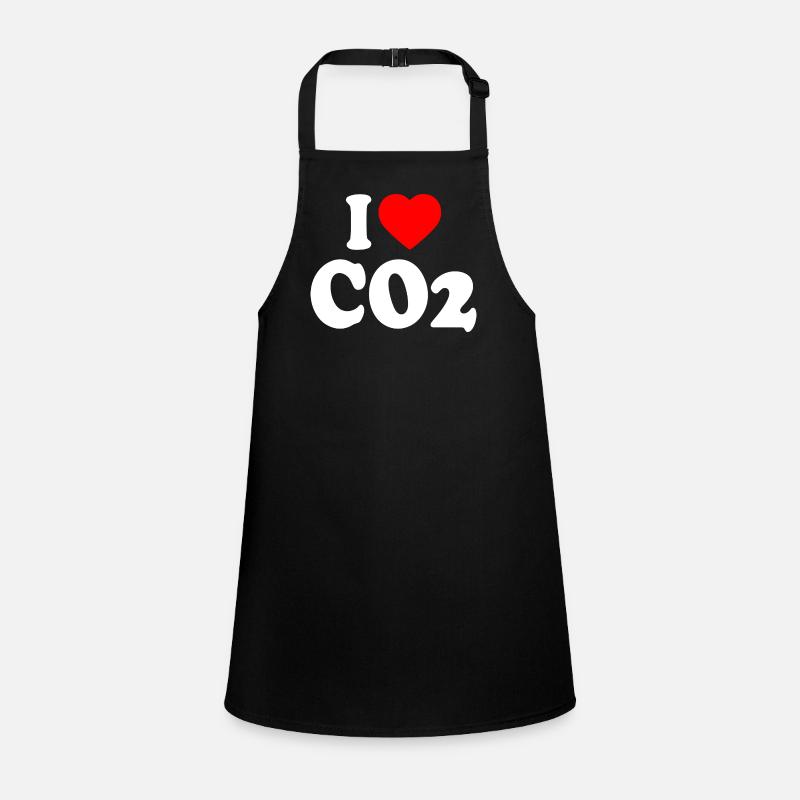 I love co2 Schürze für Kinder