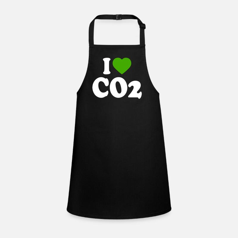 I love co2 Schürze für Kinder