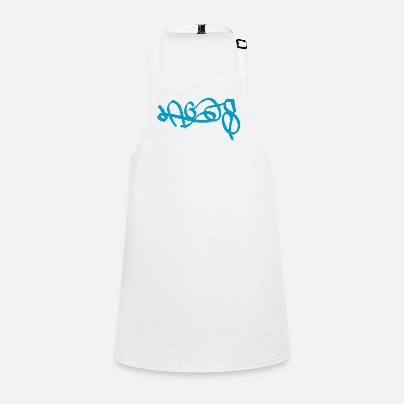 Abstrait Lagos Graffiti Design Tablier Enfant