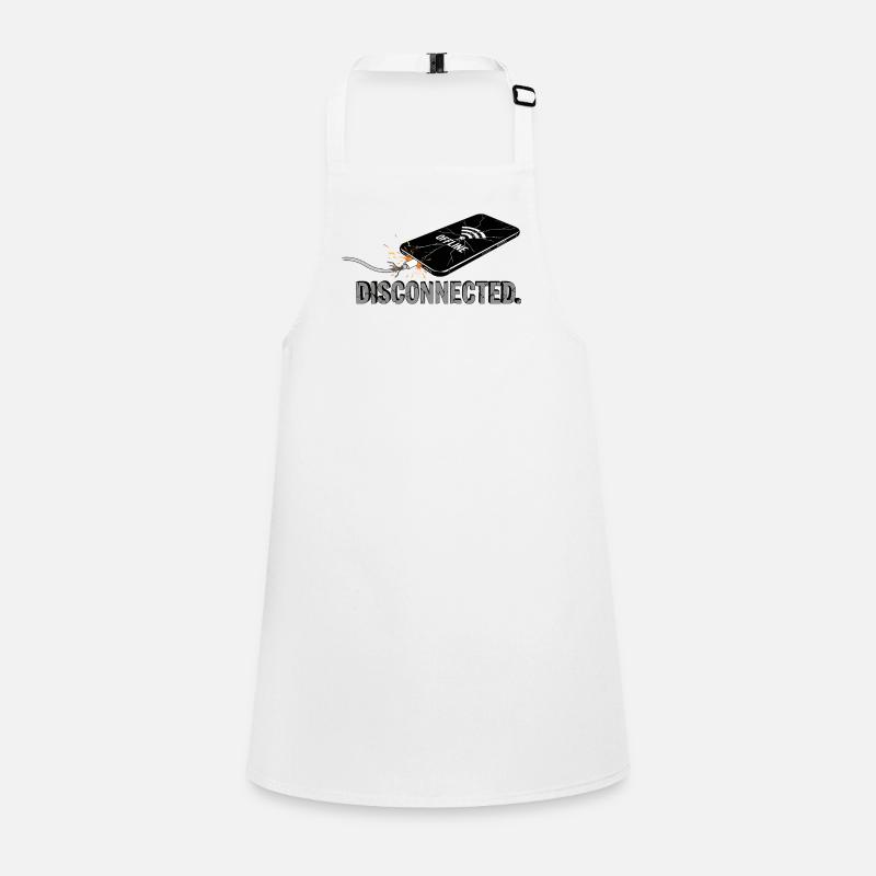 Disconnected - Digital Break Children's Apron