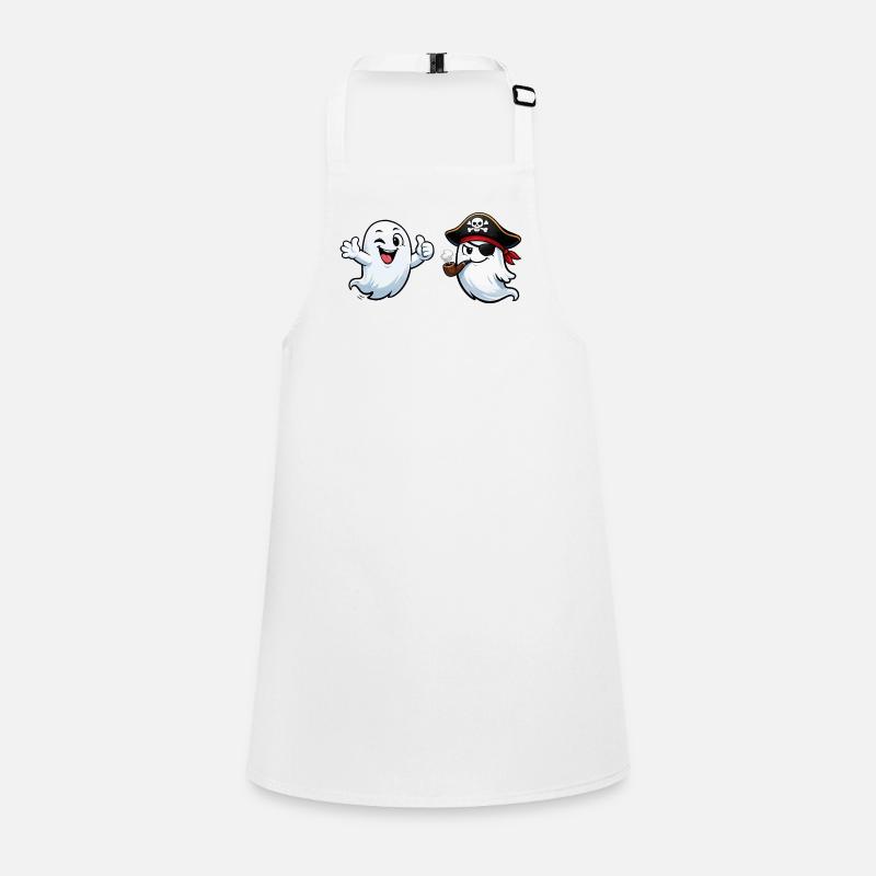 Ghost Pirate Duo Children's Apron